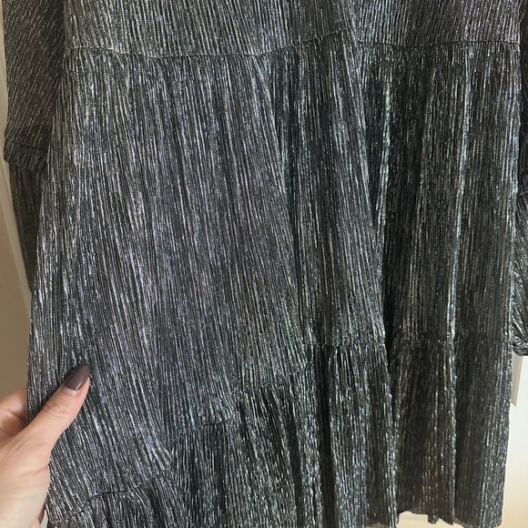 1. State Metallic Black Dress - Picture 6 of 9